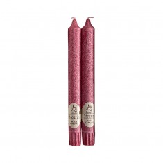 Stearin Taper Candles - Black Currant