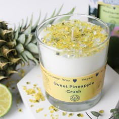 Vegan Friendly Candle - Sweet Pineapple Crush