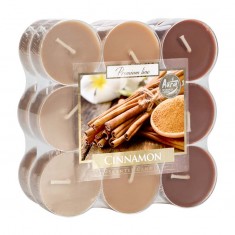 Tea Lights 18pk Floating Candles In Clear Plastic Polycarbonate Cup - Cinnamon.jpg
