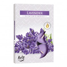 Tea Lights 6pk - Lavender