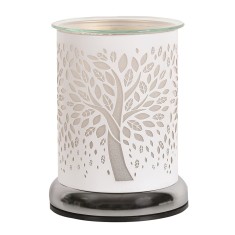 Tree Of Life - White Electric Wax Burner