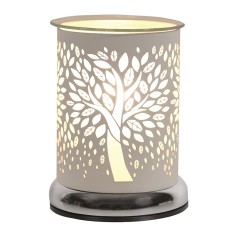 Tree Of Life - White Electric Wax Burner