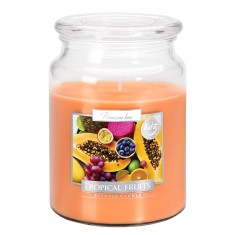 Tropical Fruits - Scented Candle Large Jar Best Smelling Cheap