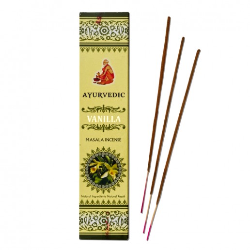 Vanilla - Ayurvedic Masala Incense Sticks