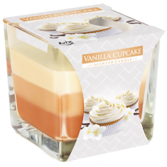 Vanilla Cupcake - Triple Layered Scented Candle