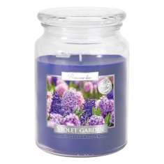 Violet Garden - Scented Candle Large Jar