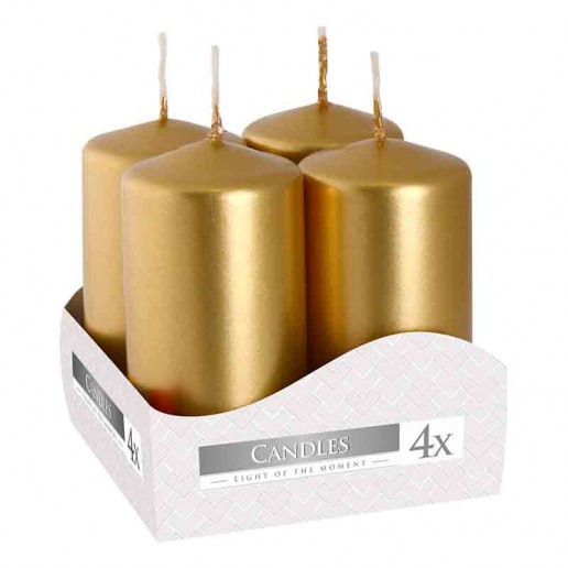 Votive Candle 40x80 - Gold