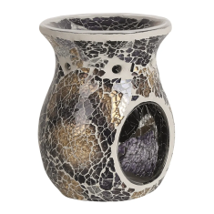 Wax Warmer - Black and Gold Crackle