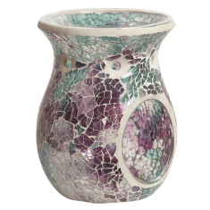 Wax Warmer - Teal Crackle