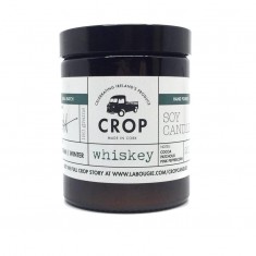 Whiskey - Crop Soy Wax Candle in Brown Jar