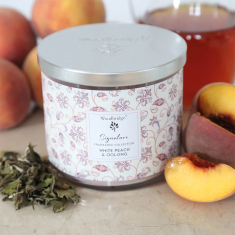 White Peach & Oolong Woodbridge Signature Collection new