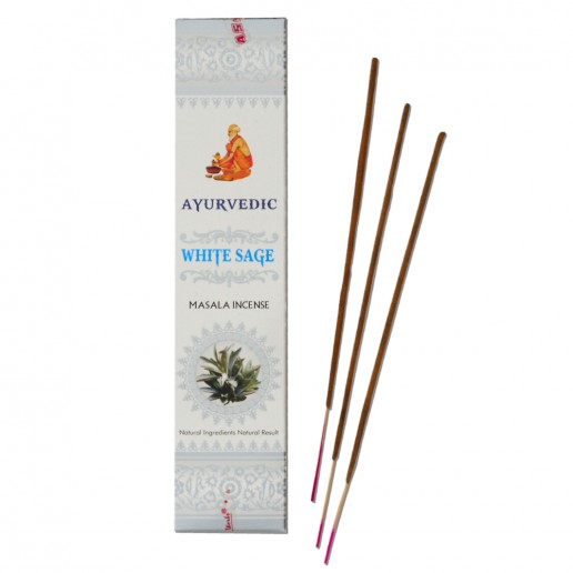 White Sage  - Ayurvedic Masala Incense Sticks