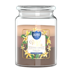 Wild Vanilla – Tricolour Scented Candle