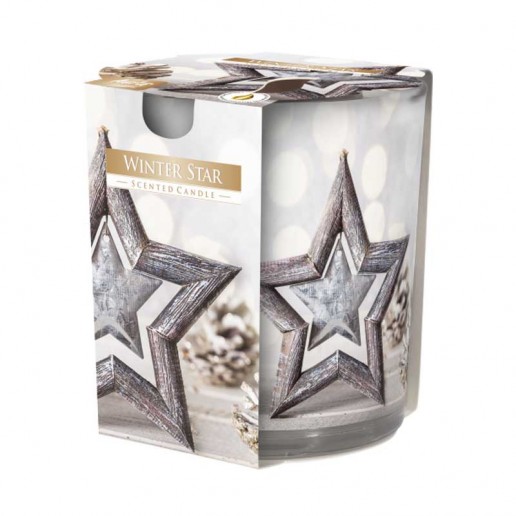 Winter Star - Scented Candle  In Glass