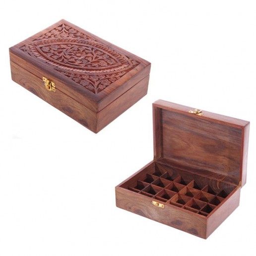 Wooden Box For Essential Oils 24