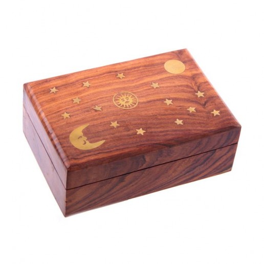 Wooden Trinket Box front