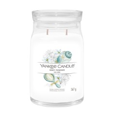 Yankee Candle Signature Baby Powder Large Jar with Lid