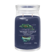 Yankee Candle Signature Lakefront Lodge Large Jar with Lid