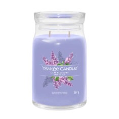 Yankee Candle Signature Lilac Blossoms Large Jar with Lid