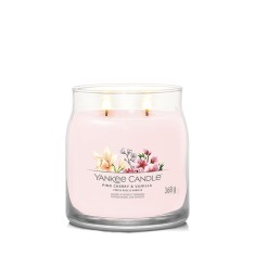 Yankee Candle Signature Pink Cherry & Vanilla Medium Jar without Lid