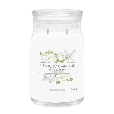 Yankee Candle Signature White Gardenia Large Jar with Lid