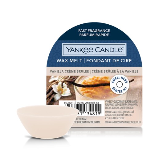 Yankee Candle Vanilla Creme Brulee Wax Melt