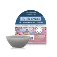 Yankee Candle Wax Melt A Calm and Sakura Blossom Festival