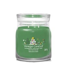 Yankee Candle Xmas Signature Medium Jar - Shimmering Christmas Tree